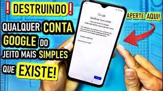 Como REMOVER qualquer CONTA GOOGLE de qualquer Celular XIAOMI (NOVO MÉTODO) Fácil Rapido e Simples