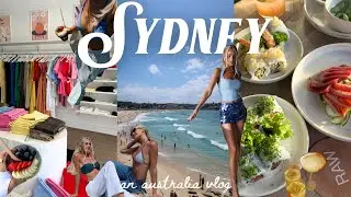 SYDNEY: australia travel vlog [bondi & double bay, where to shop and eat, new years!] 🩵🍊🌴