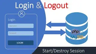 User Authentication | How to create login and logout pages with user session tracking | PDO & MySql