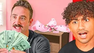 EVIL DAD STEALS MONEY FROM DAUGHTER!!