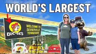 Buc-ees Sevierville Tennessee | The Worlds Largest Convenience Store Tour