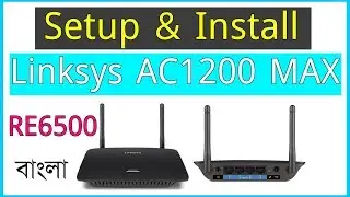 Linksys AC1200 MAX Wi Fi Range Extender RE6500 Setup