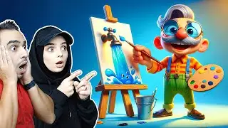 RESİM ÇİZME YARIŞMASINDA BİRİNCİ OLDUK !! 😱🖌️