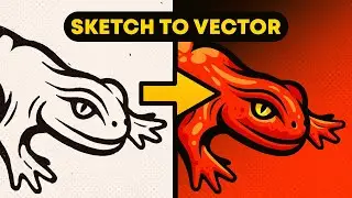 Convert Sketch to Vector Graphics