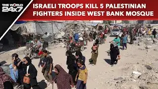 Israel Gaza War Update | Israeli Troops Kill 5 Palestinian Fighters Hiding Inside West Bank Mosque