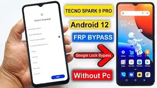 Tecno Spark 9 Pro FRP Bypass | Android 12 | (KHn7) FRP Bypass Without Pc | 100% Working Method 2024