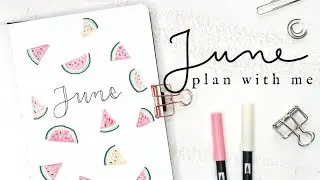 Plan With Me June 2021 | Bullet Journal Monthly Setup