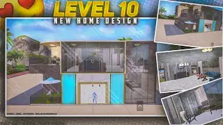 Pubg Mobile home building |Pubg home level 10| Pubg mobile best home design