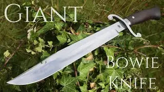 Knifemaking - Forging a Giant Bowie Knife