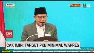 Cak Imin Target PKB Minimal Wapres