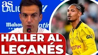 BORJA JIMÉNEZ desvela que NO SE ENTERÓ del FICHAJE de HALLER por el LEGANÉS