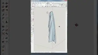 how to make towels in the bathroom #sketchup #architecture #shorts