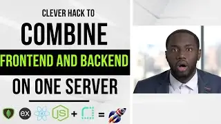 Deploying a backend and frontend on one server instance [Monolith crush]