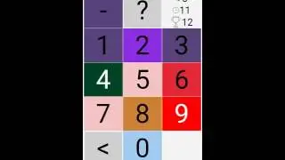 Math color game - Android app