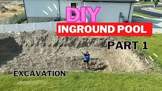 DIY Inground Pool Build - PART 1 - Vinyl pool Build