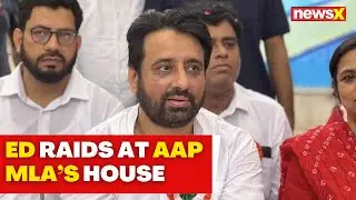 ED Not Let In Immediately at AAP MLA's House | BJP Hits Out at AAP | NewsX