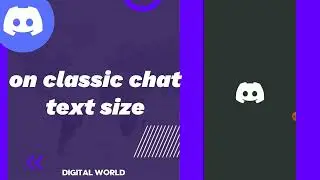 How To turn On Classic Chat Text size On Discord App 2023