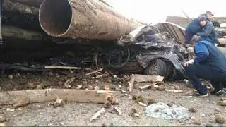 Жуткая авария грузовиков 11.10.2017 ! Жесть . Car crash 18+