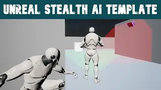 Unreal Engine Stealth Ai Template. Vive Games Devlog. Unreal Engine Ai marketplace , gumroad