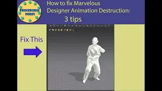 Marvelous Designer Animation Destruction - 3 Fix-It Tips