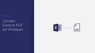 Convert Excel to PDF on Windows with PDFelement