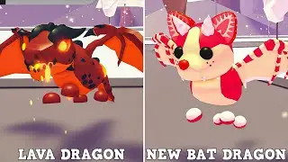 Adopt Me New Bat Dragon vs Lava Dragon - Who is Better ?