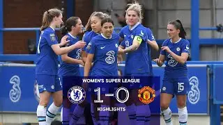 Chelsea 1-0 Man Utd | Highlights | Matchday 14 | Womens Super League 2022/23