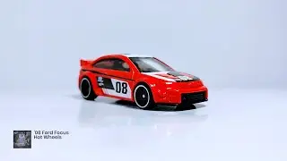 '08 FORD FOCUS (Cult Racers) Hot Wheels Diecast Review