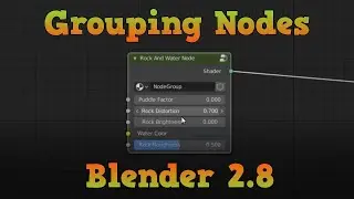 The Magic of Group Nodes! Blender 2.82