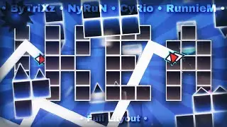 💥MI NUEVO MEJOR NIVEL!! "-IKEA-" (Insane Demon) by TriXz, NyruN, Cyrio & Runnie | Geometry Dash 2.2