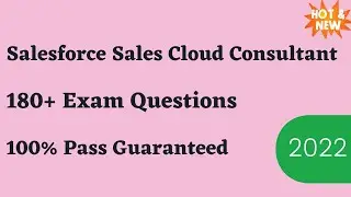 Salesforce Sales Cloud Consultant Exam Questions & Dumps 2024