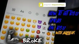 HOW TO GET iOS 13 EMOJIS ON IOS 12 | Repos in the Description