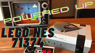 POWERED UP MOTORIZED INSIDE!! LEGO NINTENDO ENTERTAINMENT SYSTEM NES #71374 INTERNAL WORKINGS