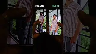 Poco X6 Vs Vivo T3 Camera Test 📸🔥