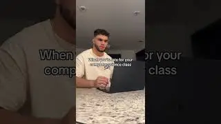 Late for Computer Science Class 