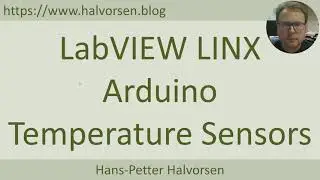 LabVIEW LINX Arduino Temperature Sensors