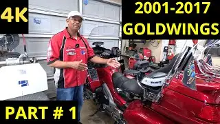 Helibars Installation pt 1. 2001-2017 Honda Goldwings