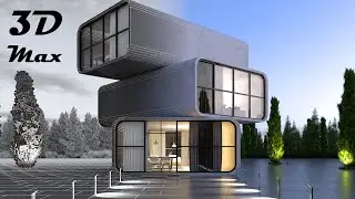 Modern House Modeling and Design | 3Ds Max Tutorial