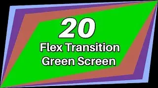 20 Flex Transition Photo Show Green Screen | Green Screen Motion | OMER J GRAPHICS