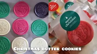 Christmas Special Part 2ㅣ 5 flavor butter cookies with one dough 🍪