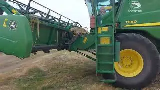 Покатушки на John Deere.  Всё самое хорошее должно быть зелёного цвета)))).