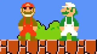 Mario.exe in Super Mario Bros. 1 (Sonic Boll 1.9.3). ᴴᴰ