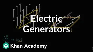 Faraday's Law for generating electricity | Physics | Khan Academy