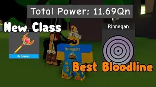 Unlocked All Bloodlines & New Champions! Got New Class Overlord! - Anime fighting Simulator Roblox