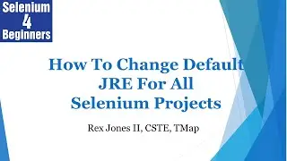 ✔ How To Change The Default JRE For All 