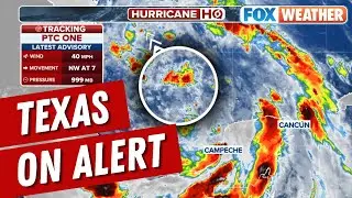 Potential Tropical Cyclone 1 Brings Tropical Storm Conditions To Texas