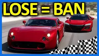 Forza Horizon 5 but If You Lose, You Get Banned