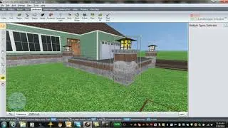 How To Add Columns To A Raised Patio In UVision