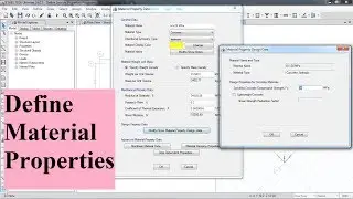 CSI ETABS - 03 - Define material Property | Part 1