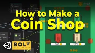 How to Make a Simple Coin Shop with Unity Visual Scripting(Bolt)